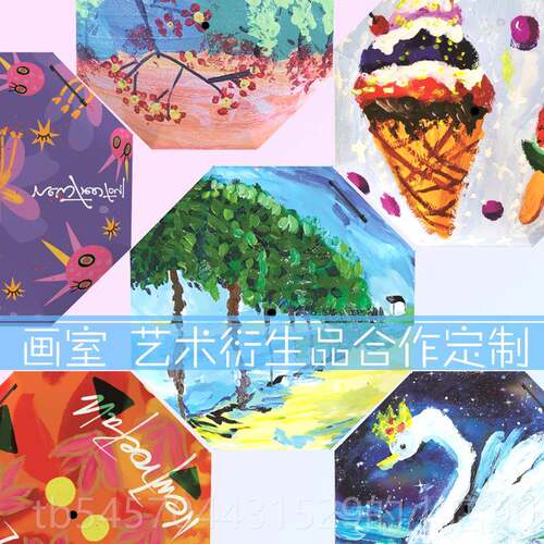 高档来定晴制伞DIY个性图片LO图GO照片动漫明星周边应援伞雨礼物