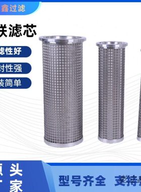 杭州中能汽轮机并联滤芯304不锈钢LY15/25LY38/25LY48/25SLQ05x25