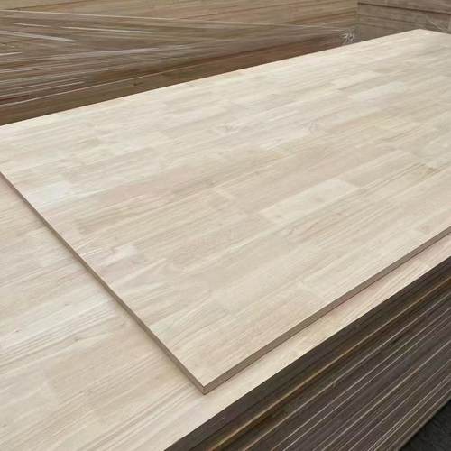 橡胶木指接拼接板插接直拼板泰国UV免漆家具板橱柜衣柜体贴面