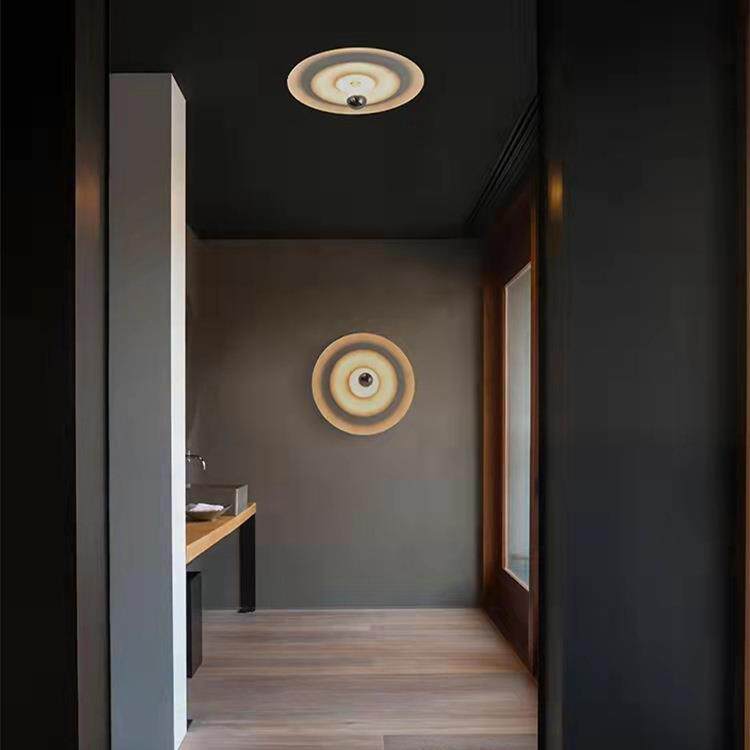 后现代简约卧室床头吊灯极简餐厅吧台别墅咖啡厅奶茶店书房壁灯