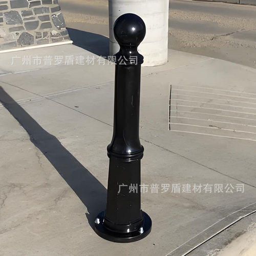 铸铁隔离柱广场止车柱立柱深圳道路防护栏铁链警示柱