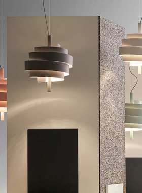 西班牙Piola餐厅吧台吊灯设计师现代简约客厅卧室书房创意螺旋灯