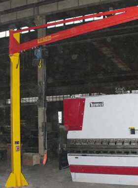 厂家销售悬臂吊起重机 5T立柱式365度旋转悬臂吊 1T悬臂起重机