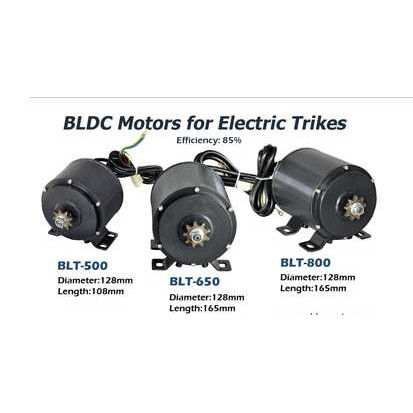 电动三轮车电机 BLT-800 48V800W锂电车电瓶车高性能轻量化