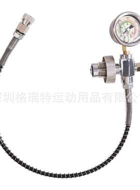 G5/8潜水充气refilling station充气工具大转小DIN接头带24英寸管