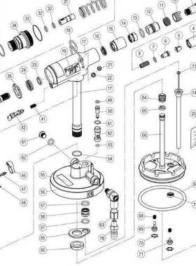 POP拉钉枪铆钉枪拉铆枪配件NosePiece-6.4mmRivetsPRN8P8P-A8PS
