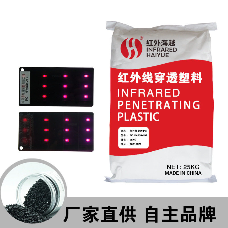 红外HY650-ZGPC颗粒可代替沙伯121R-21051红外接收器透光原料