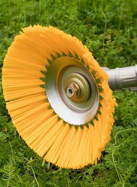 8寸割草机头尼龙丝VJO打草除草轮除草加硬尼龙现割草锄草绳工厂轮