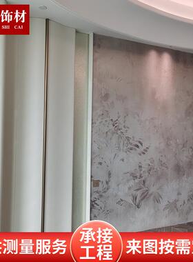 几何墙平面造型空硬456包极简造型环保硬装包床头背景柔化间墙面