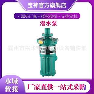 QY油浸式潜水泵潜水型灌溉抽水机小型便携电动清水泵高扬程