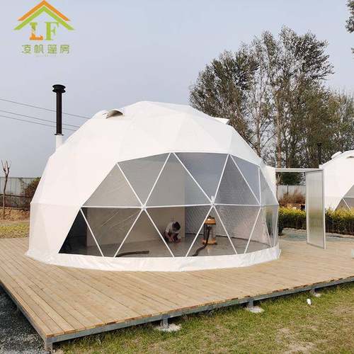 广州恒诺篷房技术有限公司热销户外直径6米星空帐篷球形酒店帐篷