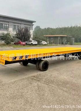 吨拖车平销式售矿用板车吨货牵引送货平板拖车WKW平板车送重型