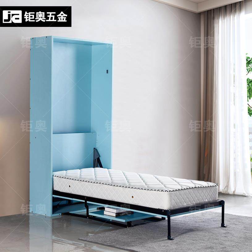 动形墨床书桌隐床折叠摇控正翻菲配件带书台多功电能JA-V01一体