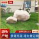 鹅卵园石石草置坪园公草C1 34地石头灵璧石点缀石园林石造景工程