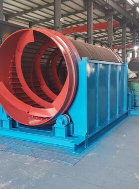 大滚型滚筒石分离机小砂型无轴式筒筛沙机可移动式筛BJX石机筛分