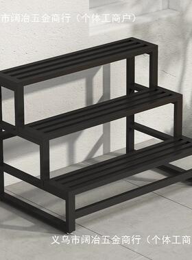 tt简阳约台架花多肉绿植花盆户外防锈花架子花店置物架多层架展示