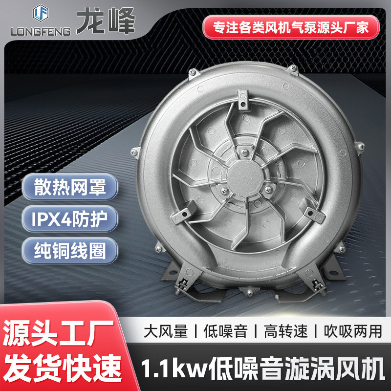 龙峰漩涡鼓风机1.1KW高压380V