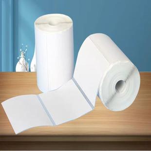 40709 防60 30不干贴纸 三码 驿站入仓敏条纸热印标签打纸便携式