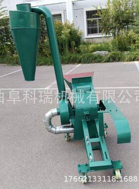 科瑞4小20型粉机家KR-420用型玉米碎粒细磨机1粉1千瓦电机带的糠