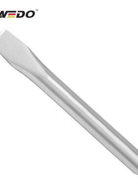 WED14*160mmO维度工具扁304锈钢圆形铲扁凿子錾子凿ST8不604