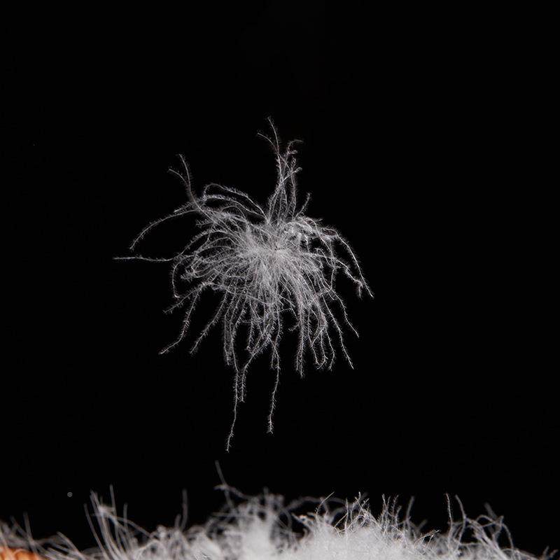 0AJR白鸭绒1新国白标色2水洗9高蓬松羽绒过广检服装标准鸭绒