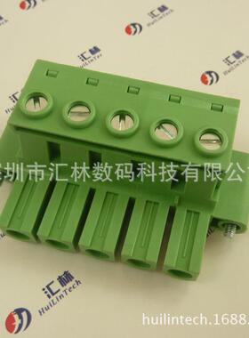 深圳汇林WF率78-10.16mm大WF786-10功型接6头-插拔式端子