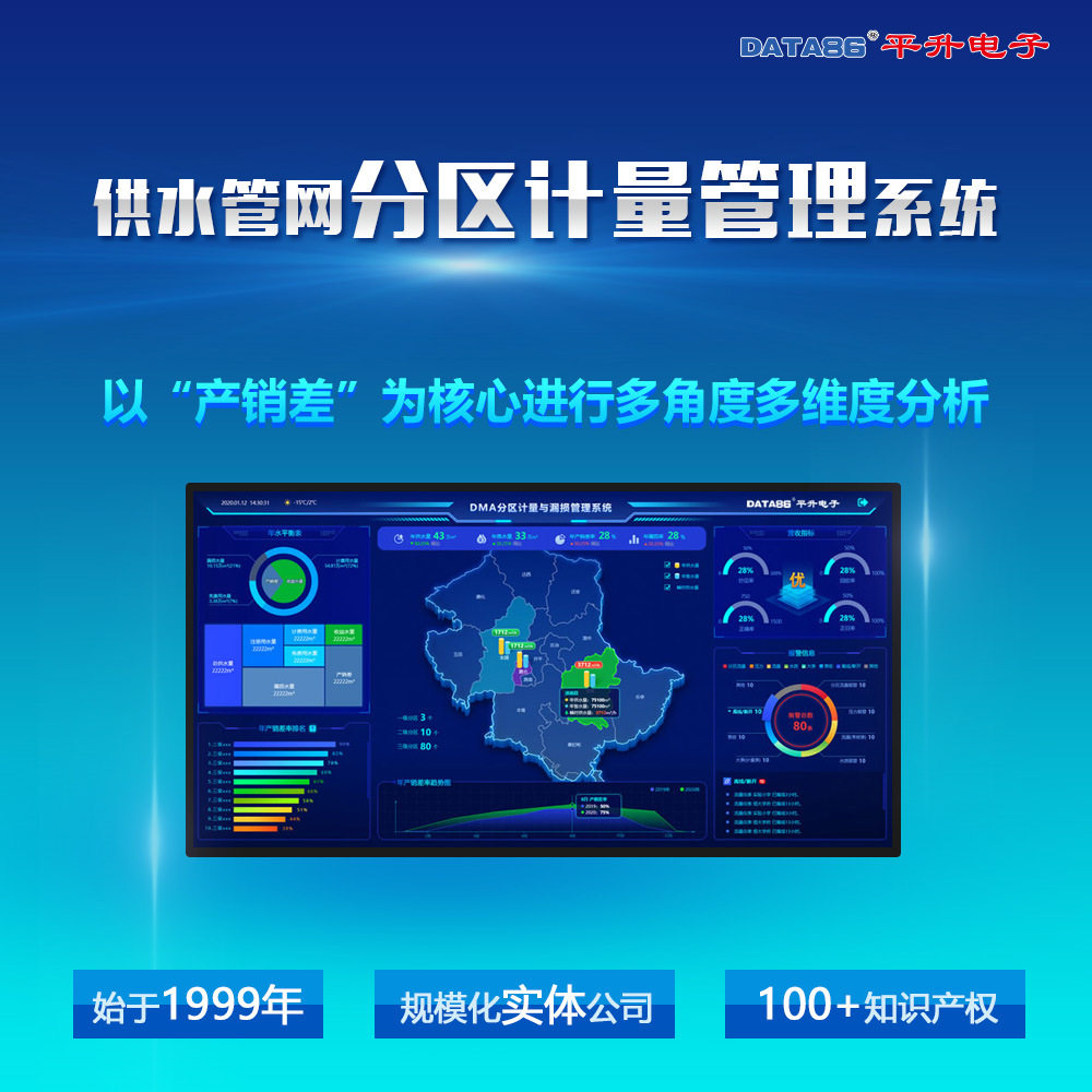 智慧水务供水管网漏损信息化监控