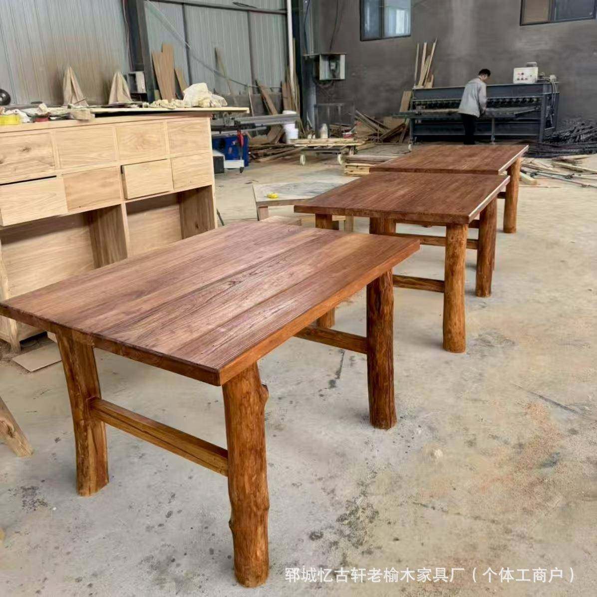 无品牌/老榆门板茶桌办公室喝茶桌实木木风化木板复古餐桌原旧茶,基础建材,脚轮/万向轮,淘宝优惠券,粉丝福利购,淘宝优惠卷