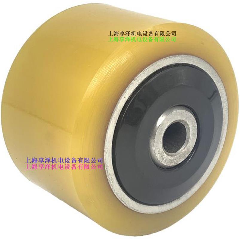 林电动托T20AP-04盘车T0AP-04载重轮前轱辘子油2压德拉车胶皮胎轮