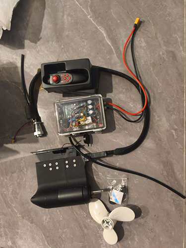 桨板皮划艇水下无刷推进器