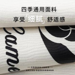 款美式花田园沙发垫FS758018四季通用2025新朵F防滑异形棉麻沙发