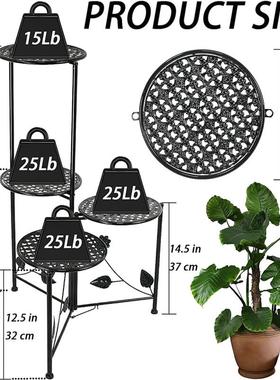 欧式多层室架JJ-89545内室外花置盆物架厅落地式客阳台绿萝绿植花