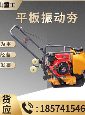 C9凝0XTH型平板振动夯混土水泥面打夯机电动柴油汽路T油型平板震