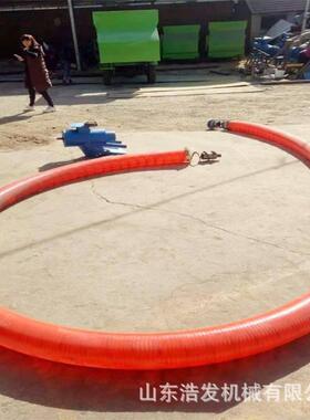 家用自小型PVC软管粮机加中转双管加长抽稻麦机小麦吸谷动抽RUV麦