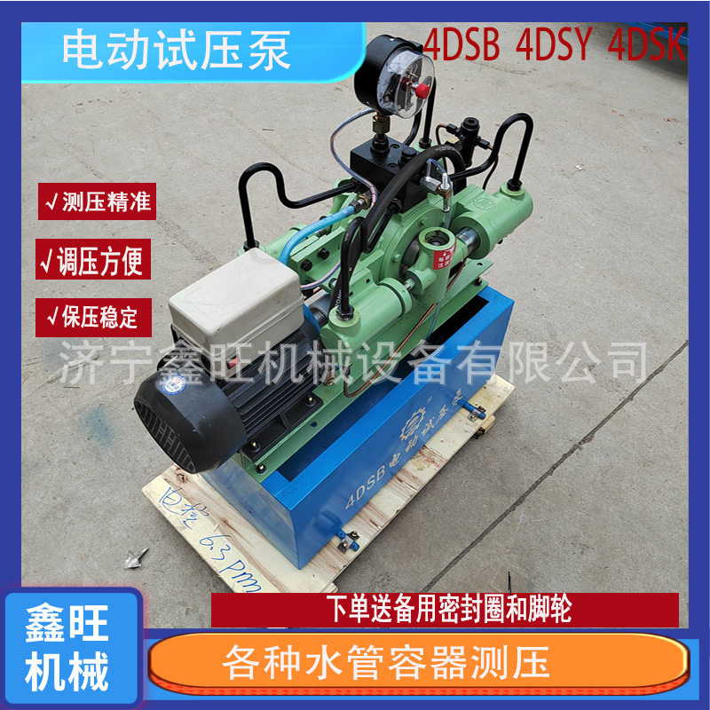 鑫旺电动高压试压泵4dsy-100