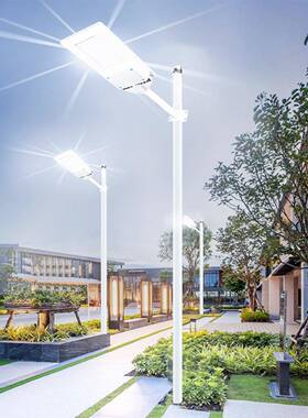 一体化太阳能路灯家应用体户超外庭院灯人感照明亮大FVO功率led路