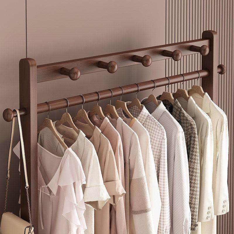 中式民宿置物立移动挂架衣架POM衣式落地卧室约衣帽架客厅简现代,鲜花速递/花卉仿真/绿植园艺,其它园艺用品,淘宝优惠券,粉丝福利购,淘宝优惠卷