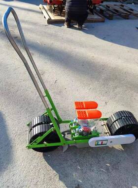 便携式小型手推播种机芝麻播豌豆米种机用白家菜QAW香菜精播玉机