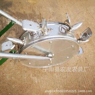 玉人手力推米播鸭嘴播种大豆花生精机鸭嘴播种机