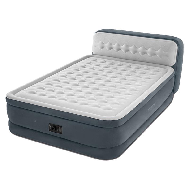 床INTEX64448华靠垫背线拉充气床垫双69857人加大加厚靠豪背家用