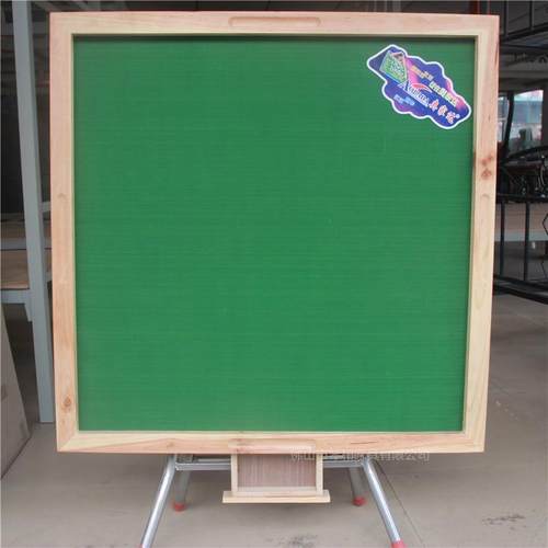 简易家用麻将桌实木绿色麻将台铁架折叠麻雀台麻雀桌休闲娱乐桌子