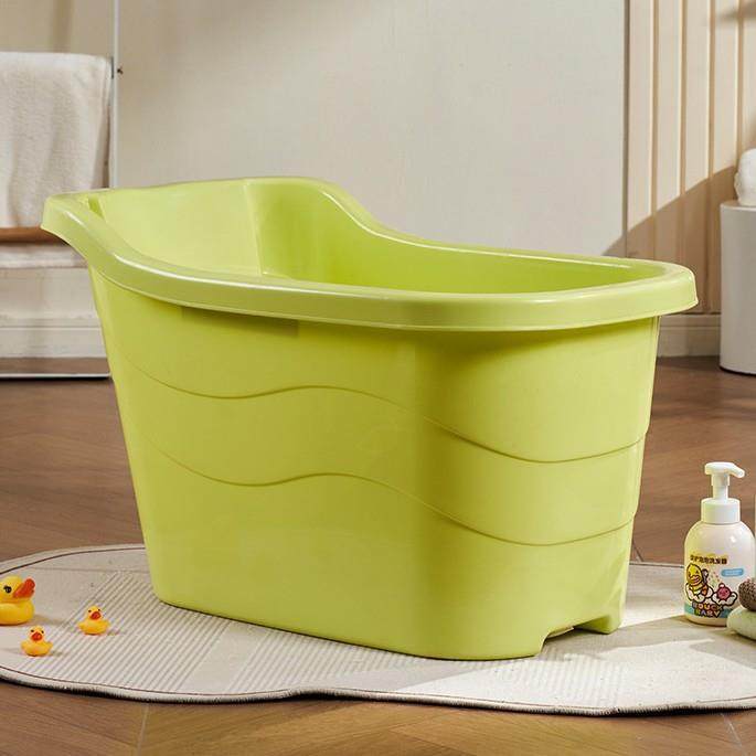 塑料成人浴桶泡洗澡盆沐浴桶浴缸老人小孩儿童洗浴桶塑料凳子加厚