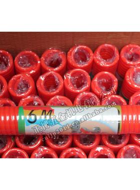 气动软管 ZH6M弹簧管 带接头 红色PU气管 空压机气泵打气