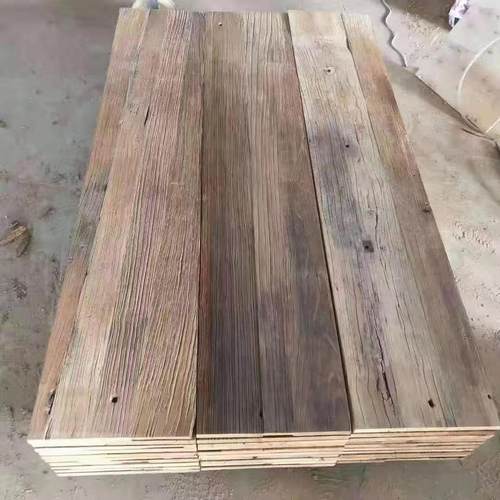 老榆木自然风化老门板板材可做茶桌茶盘民宿酒店酒馆装饰护墙板