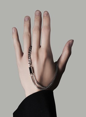 项链男潮小众挂饰男士高级感吊坠饰品轻奢小众配饰高街冷淡风百搭