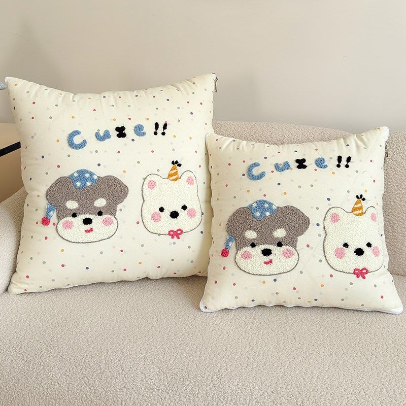 卡通抱枕被子两用二合一汽车载靠垫折叠毯子办公室午睡空调枕头被,居家布艺,抱枕被,淘宝优惠券,粉丝福利购,淘宝优惠卷