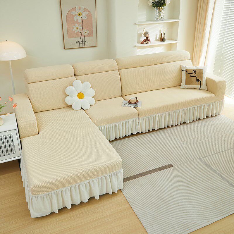 新款夏季沙发套罩全包卍能套四季通用防猫抓老式三位一贵妃保护套