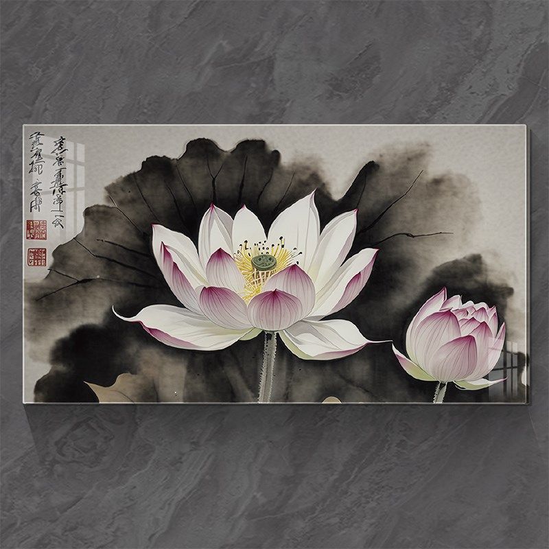 墙面遮瑕装饰画亚克力3d立体荷花遮丑墙贴定制自粘墙洞墙缝遮挡贴,家居饰品,涂鸦墙贴,淘宝优惠券,粉丝福利购,淘宝优惠卷