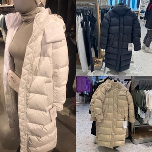 代购 lululemon/露露乐蒙 Wunder Pull 九格长款蓬松羽绒服外套女