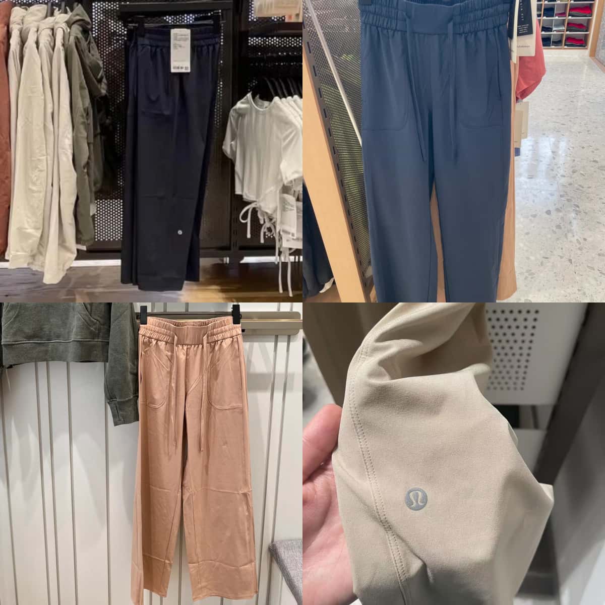 代购 lululemon/露露乐蒙 Pull-On系列28寸中腰抽绳直筒阔腿裤女